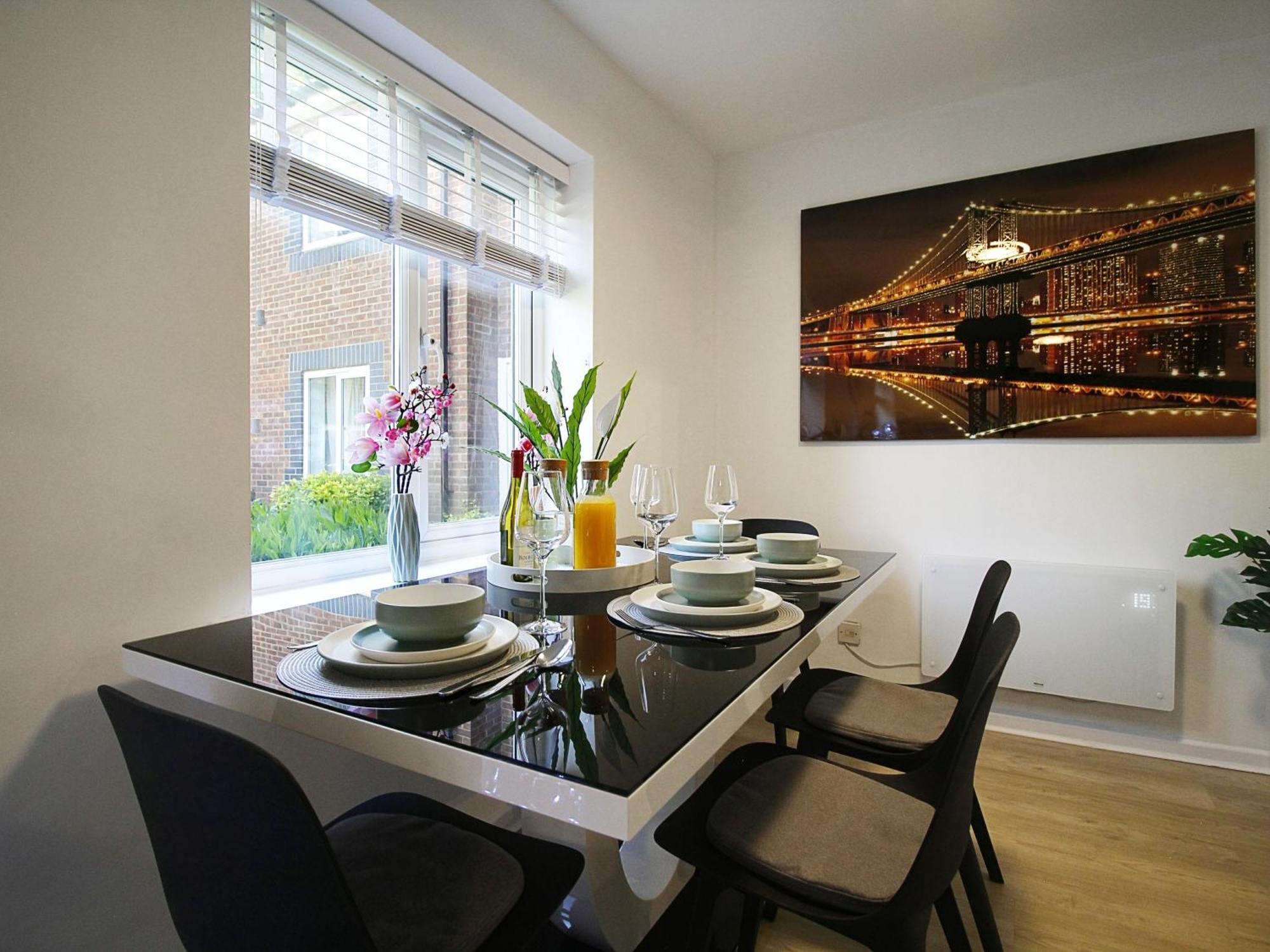 2Bdr Flat Rg1 - Free Open Parking Apartment Reading Exterior foto